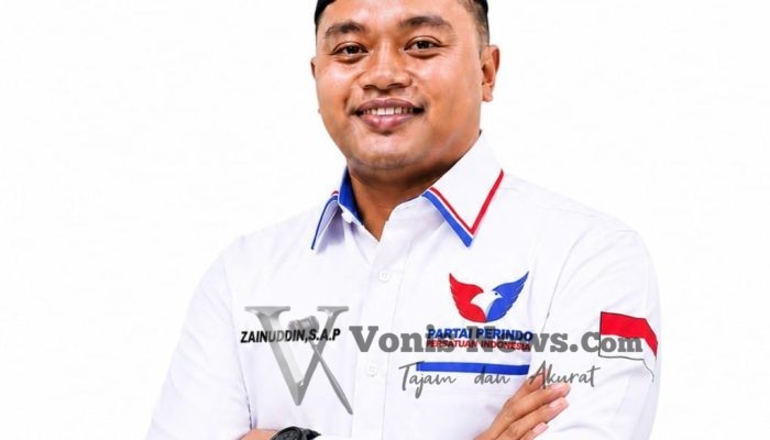 Sekretaris Daerah Partai Perindo Labura Zainuddin, S.AP Optimis Targetkan 1 Fraksi di DPRD