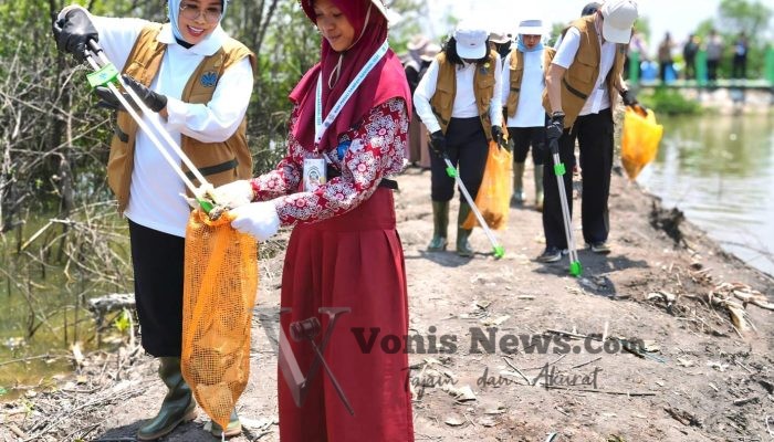 Aksi Bersih Mangrove: Fatma Gus Ipul Tegaskan Pentingnya Kelestarian Lingkungan untuk Kesejahteraan Sosial