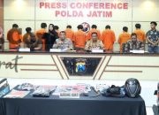 Polda Jatim Amankan 11 Tersangka Curanmor, Ketua Komplotan yang Serang Polisi Diberi Tindakan Tegas Terukur