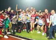 Pertandingan Madura United vs Tainan FC di Stadion Gejos Gresik Berjalan Lancar, Teriakan Terimakasih Bapak Polisi Menggema