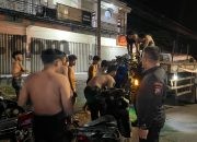 Polres Gresik Bubarkan Balap Liar, 54 Pemuda dan 33 Motor Diamankan