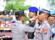 Polres Gresik Gelar Apel Pasukan Operasi Ketupat Semeru 2025 untuk Pengamanan Mudik Lebaran