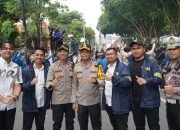 Aliansi Mahasiswa Gresik Gelar Aksi Kondusif di Depan DPRD, Kapolres Beri Apresiasi