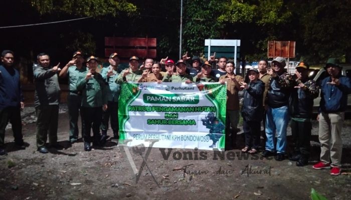 Perhutani KPH Bondowoso Gencarkan Patroli “Paman Sabar” untuk Antisipasi Gangguan Keamanan Hutan