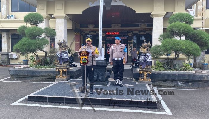 Polres Badung Kerahkan 555 Personel Gabungan Amankan Malam Pengerupukan Nyepi Caka 1447