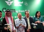 Saudia Airlines Resmi Dibuka, Koster Pastikan Pertumbuhan Pariwisata Sejalan dengan Nilai Budaya Bali