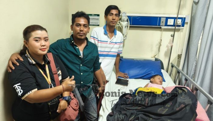 Solidaritas Tak Henti, VANGGUARD Tunjukkan Kepedulian kepada Anak Anggota Media di RSUD Dr. Soewandhie Surabaya