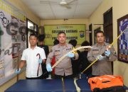 Polres Pelabuhan Tanjungperak Amankan 4 Remaja Bersajam dan Busur Panah Diduga Untuk Tawuran