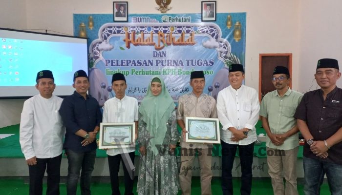 Halal Bihalal dan Pelepasan Purna Tugas, Perhutani KPH Bondowoso Pererat Silaturahmi dan Apresiasi Pengabdian