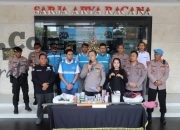 Polres Tulungagung Amankan 39 Balon Udara Ilegal Pasca Lebaran, 16 Pelaku Diamankan