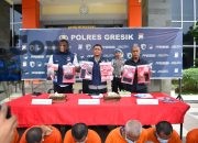 Polres Gresik Gagalkan Peredaran 160 Paket Sabu, Enam Tersangka Dibekuk