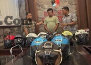 Polres Situbondo Berhasil Amankan Residivis Pencurian Helm dan Sita Puluhan Barang Bukti