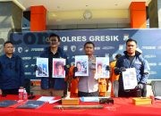 Polres Gresik Ungkap Kasus Pengeroyokan, Empat Anggota LSM Laskar Sakera Ditangkap