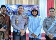 Satlantas Polres Sampang Ajak Santri Tertib Berlalu Lintas