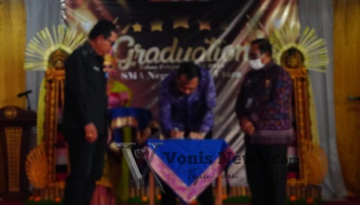 SMAN 1 Kuta Utara Lepas 630 Siswa Kelas XII dalam Acara Pelepasan Sederhana
