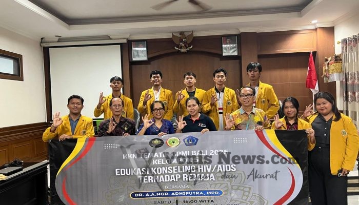 Prodi BK UPMI Bali Gelar KKN di Desa Yeh Cani, Gandeng KPA Badung Cegah Penularan HIV/AIDS Lewat Program “Getting to Zero