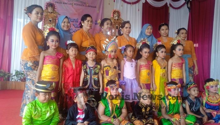 Momen Penuh Kegembiraan, TK Paud Bintang Permata Denpasar Gelar Pentas Seni Tahunan