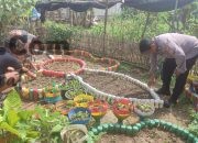 Polsek Bungah Dampingi Petani Wujudkan Ketahanan Pangan di Desa Kisik