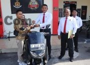 Polres Bondowoso Kembalikan Sepeda Motor Hasil Penggelapan Tanpa Biaya, Korban Bersyukur
