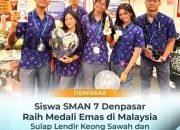 Siswa SMAN 7 Denpasar Raih Medali Emas di WYIE Malaysia, Harumkan Bali dan Banggakan Sekolah