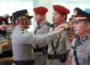 Polres Gresik Gelar Serah Terima Jabatan Kasat Resnarkoba dan Kasat Tahti Polres Gresik