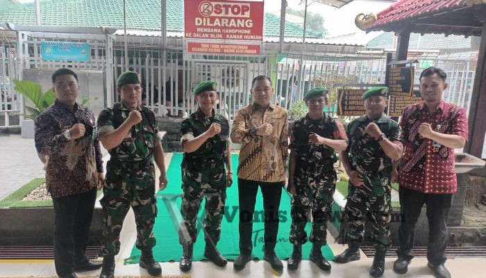 Lapas Kelas IIA Sidoarjo Terima Kunjungan Tilik Sambang dari Kodim 0816 untuk Perkuat Sinergitas Keamanan