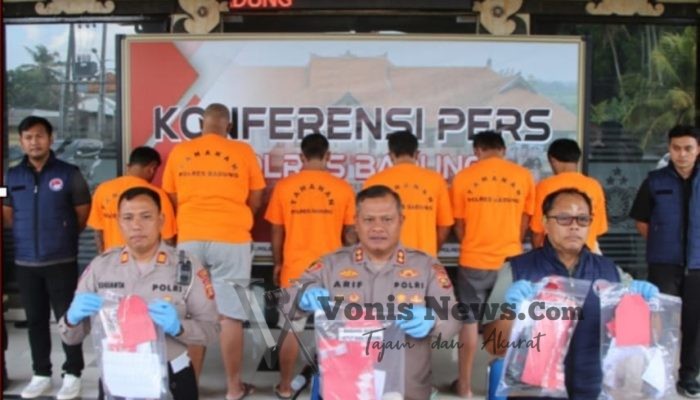 Polres Badung Ungkap Enam Kasus Narkotika dalam Sebulan, Enam Tersangka dan Puluhan Paket Sabu Diamankan