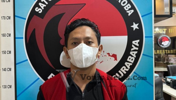 Kurir Sabu Dibekuk di Sawahan Surabaya, Polisi Sita 117,6 Gram Narkotika Siap Edar