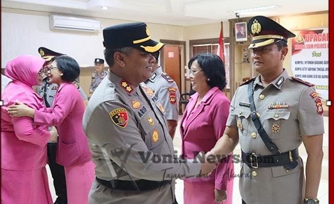 AKBP M. Arif Batubara Pimpin Sertijab dan Penandatanganan Pakta Integritas di Polres Badung