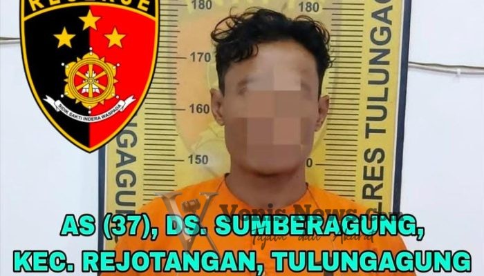 Satreskrim Polres Tulungagung Amankan Pelaku Penganiayaan Brutal di Rejotangan, Korban Alami Luka Berat