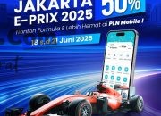 Dengan Semangat Hari Lahir Pancasila, PLN Kasih Diskon Tiket Masuk 50% di Aplikasi PLN Mobile untuk Meriahkan Jakarta E-Prix 2025