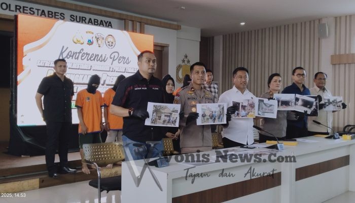 Polrestabes Surabaya Bongkar Premanisme Berkedok Pengelolaan Lahan, 5 Pelaku Diamankan