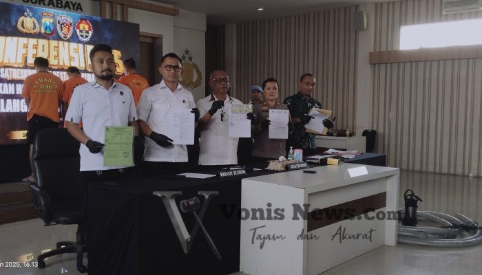 Polrestabes Surabaya Ungkap Jaringan Penyelundupan 5.000 Liter Solar Subsidi, 6 Pelaku Diamankan