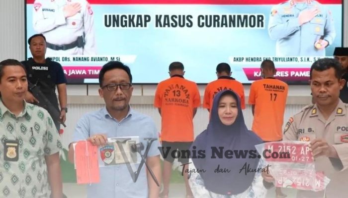 Polres Pamekasan Tangkap 5 Tersangka Curanmor dari Empat Kasus Berbeda dalam Sepekan