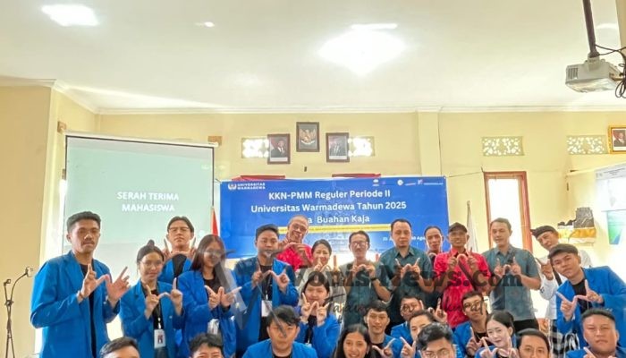 KKN-PMM Universitas Warmadewa Resmi Dimulai di Desa Buahan Kaja