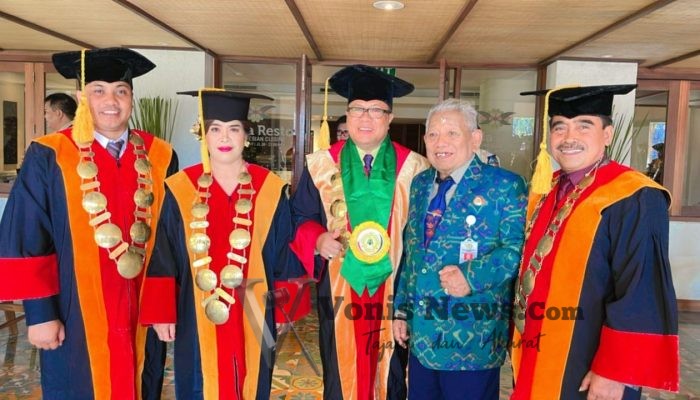 UPMI Bali Wisuda 204 Lulusan, Tampilkan Terobosan Lulus Tanpa Skripsi dan Buka 100 Kuota Program Satu Keluarga Satu Sarjana