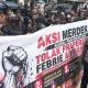 Praperadilan Febrie Adriansyah Diwarnai Aksi Unjuk Rasa, Massa Desak Hakim Independen dan Penegakan Hukum Tanpa Intervensi
