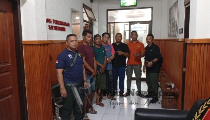 PERHUTANI AMANKAN 3 TERSANGKA PENCURI KAYU HUTAN