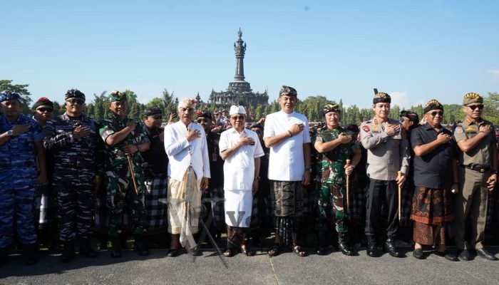 Gelar Agung Pecalang Bali 2025, Puluhan Ribu Pecalang Padati Lapangan Puputan Margarana