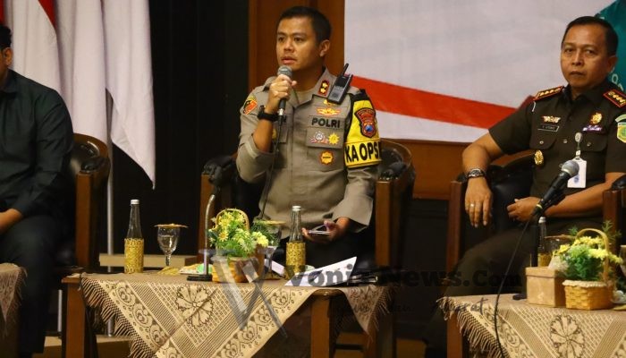 Polres Gresik dan Forkopimda Gelar Rakor, Tegaskan Sanksi Bagi Truk yang Langgar Jam Operasional