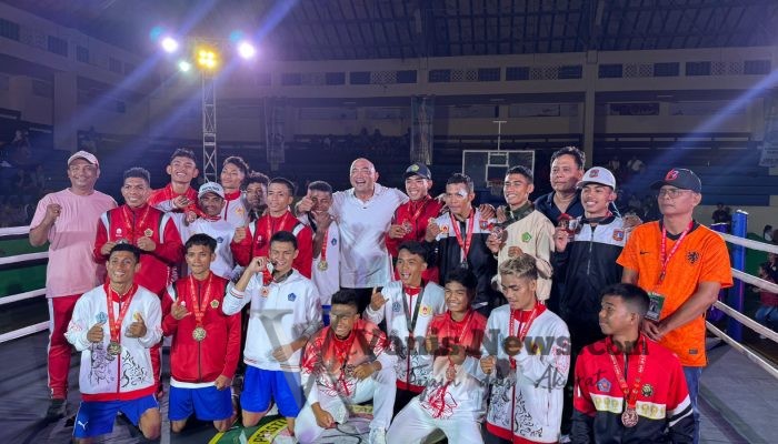 Denpasar Juara Umum Tinju Porprov Bali XVI, De Gadjah: Raihan Medali Cukup Merata