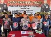 Polresta Banyuwangi Bongkar Sindikat Curanmor, Empat Tersangka Diamankan