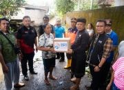 BRI Peduli Salurkan Bantuan Bagi Masyarakat Terdampak Banjir di Desa Antiga, Manggis Karangasem
