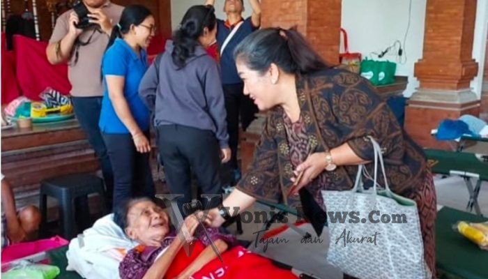 Ni Wayan Sari Galung Hadir dan Merangkul Warga Terdampak Banjir dengan Kepedulian