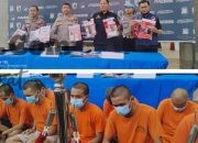 Polres Gresik Gempur Narkoba, 20 Tersangka Diciduk dan Puluhan Gram Sabu Disita