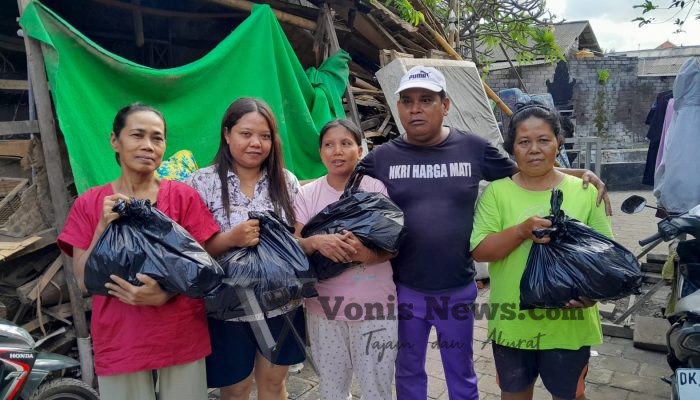 Momen Penuh Kasih, Garda Grup Kembali Donasi Ratusan Paket Sembako di Kota Denpasar