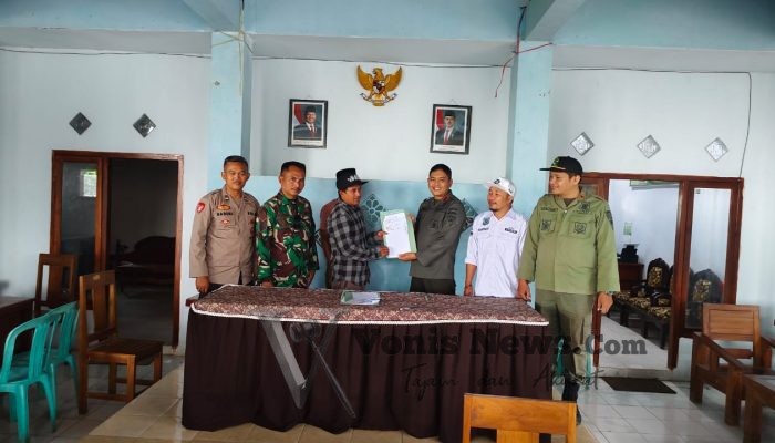 Perhutani Tandatangani PKS Agroforestry Jagung Dengan LMDH Renggaanis Disaksikan Muspika Besuki