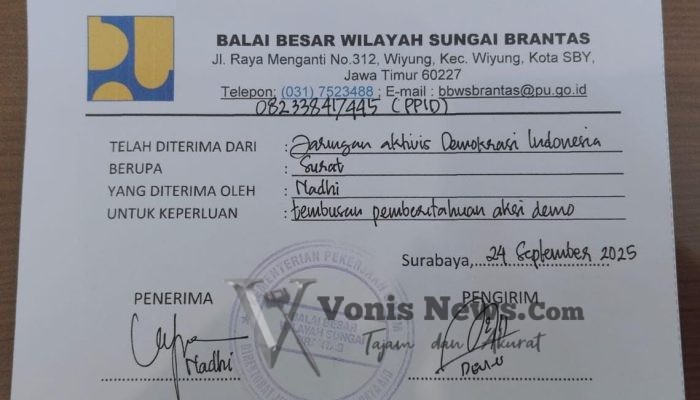 Enam LSM Datangi Kantor BBWS Brantas, Tuntut Evaluasi Program P3AI di Sampang dan Sumenep