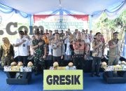 Polres Gresik Panen Jagung 5 Ton, Wujud Nyata Dukung Swasembada Pangan 2025