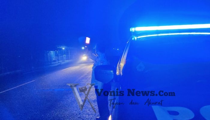 Polsek Tanah Merah Intensifkan Patroli Suar Biru, Cegah Gangguan Kamtibmas Malam Hari